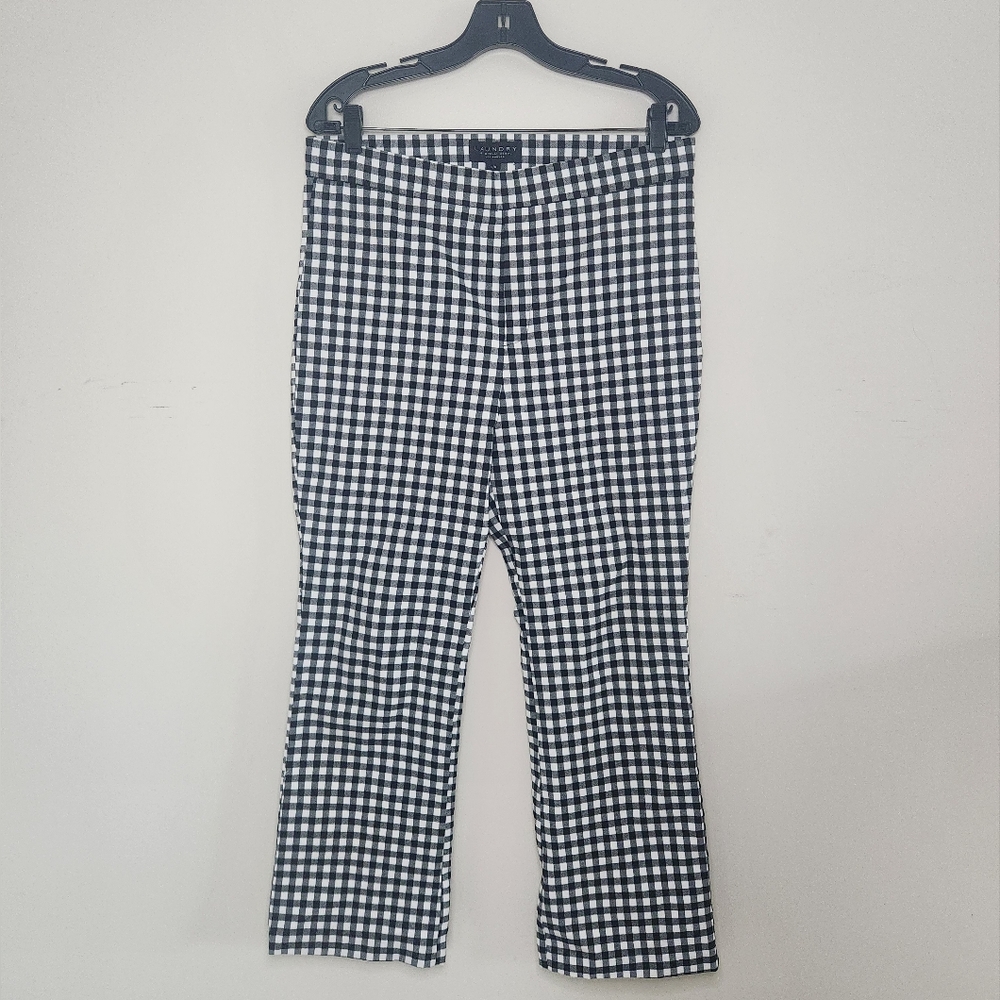 Women's Laundry By Shelli Segal Plaid Pants Sz Large